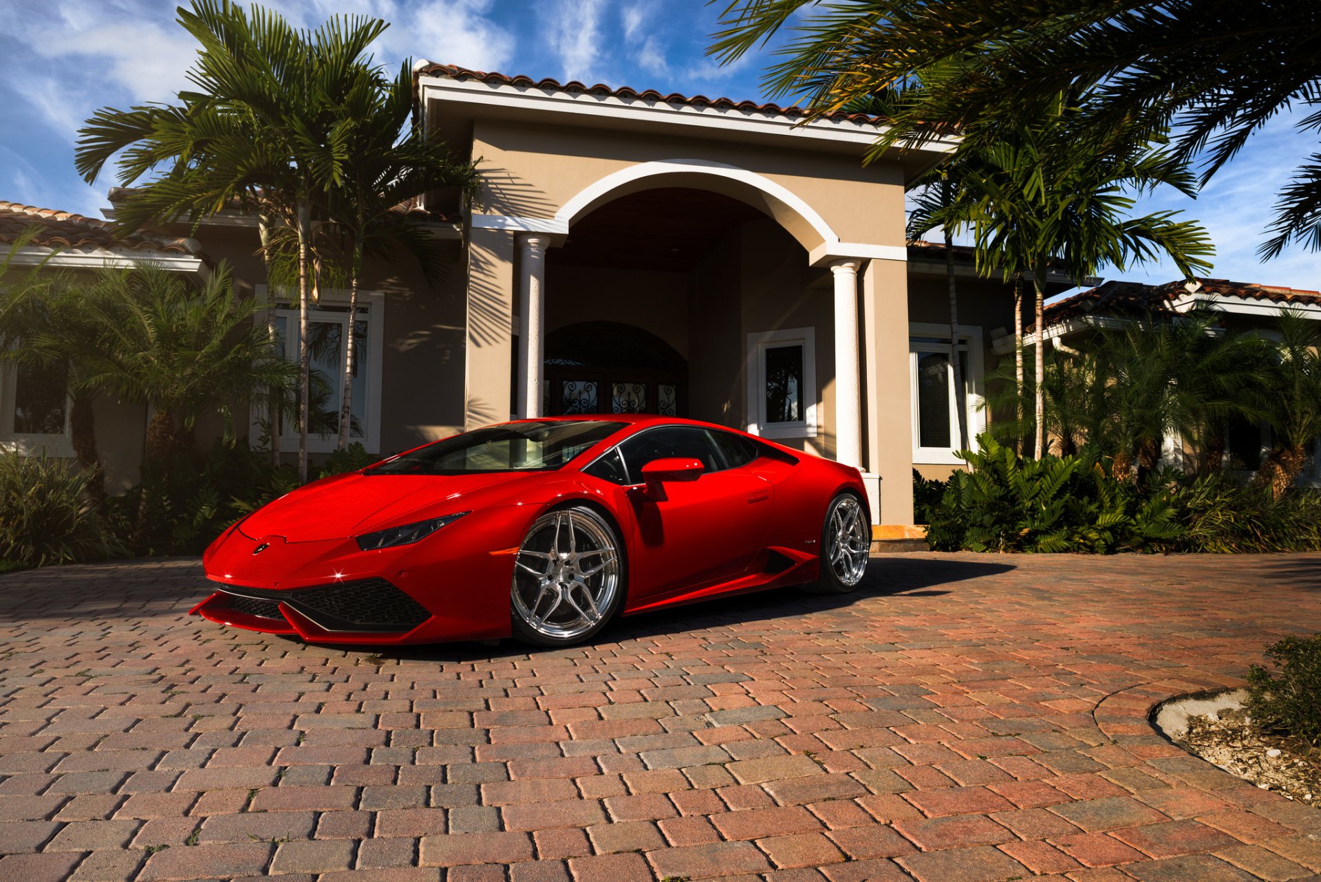 lamborghini huracan czerwone miami floryda