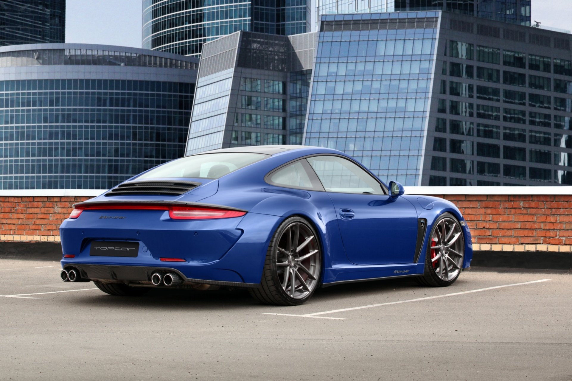 911 carrera stinger тюнинг topcar