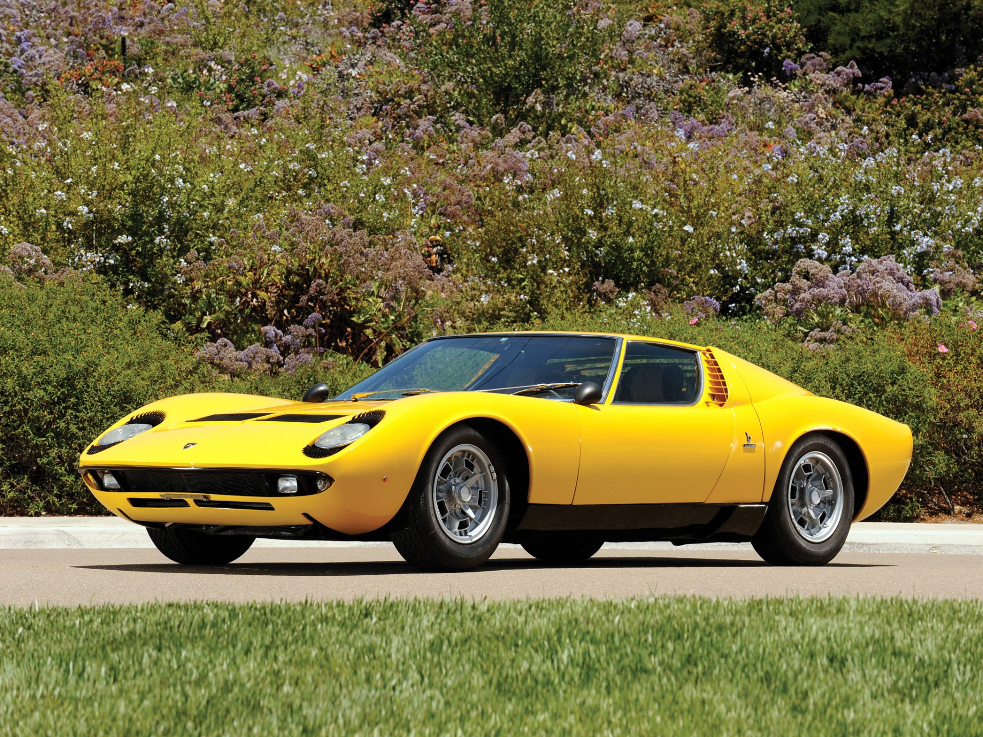 lamborghini miura p400 s légende classique auto jaune 1969