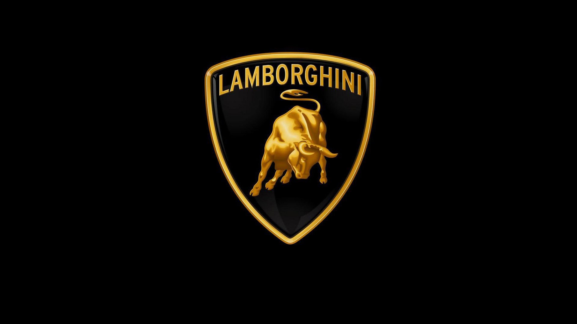 marca lamborghini fabricante minimalismo insignia fondo toro emblema logotipo firma negrofón insignia