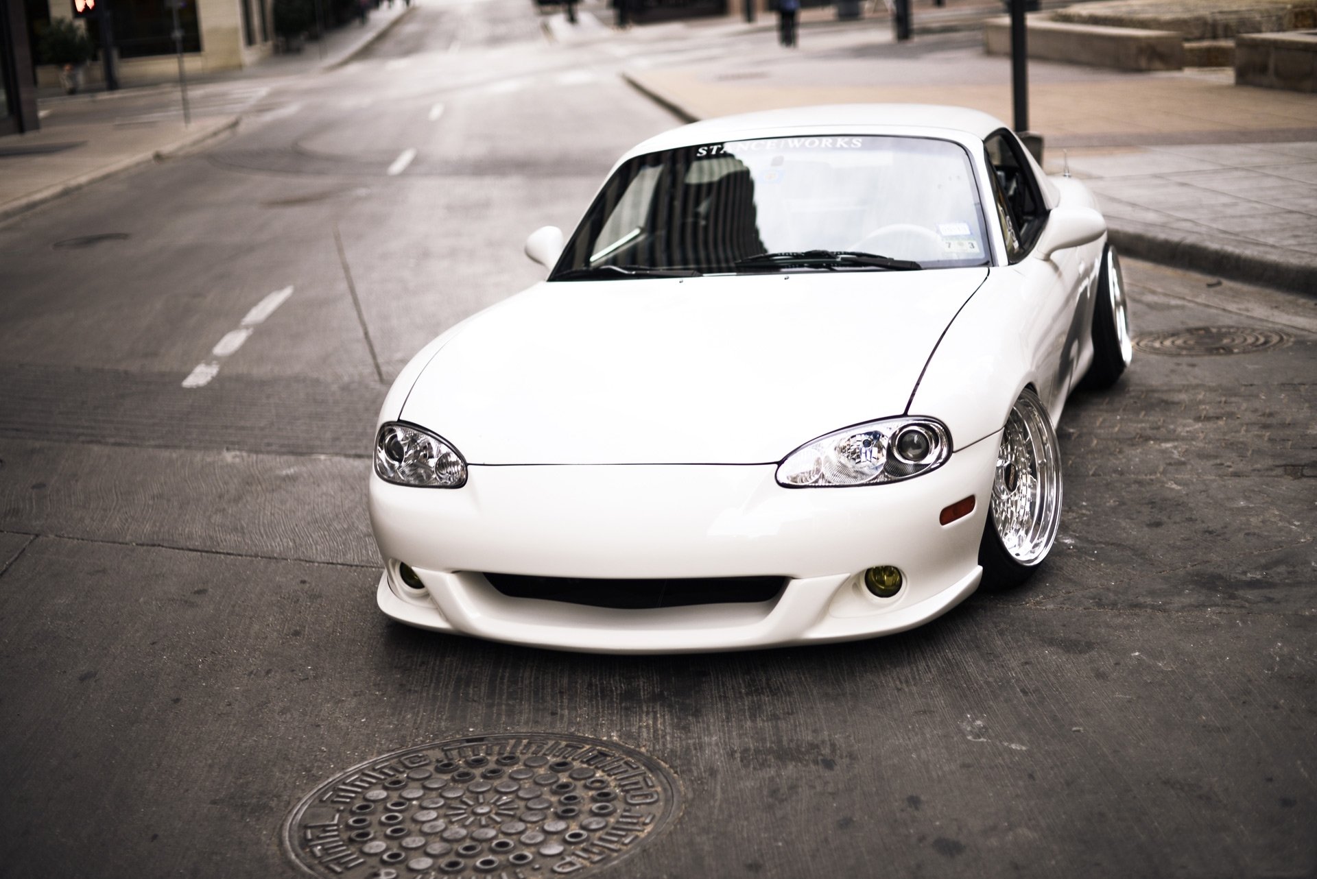 mazda miata позиция bbs белая