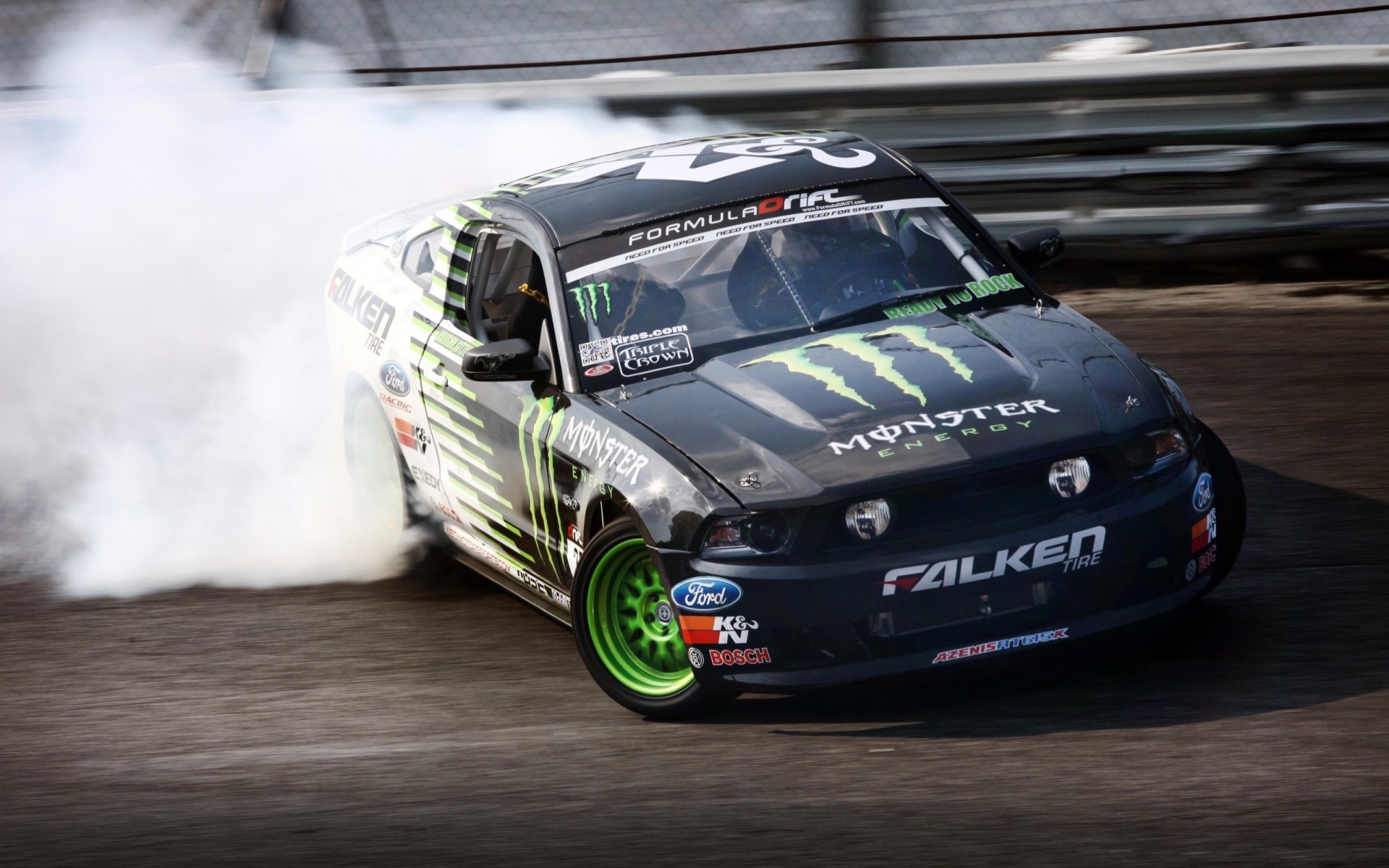 dérive ford falken ford mustang mustang monster energy