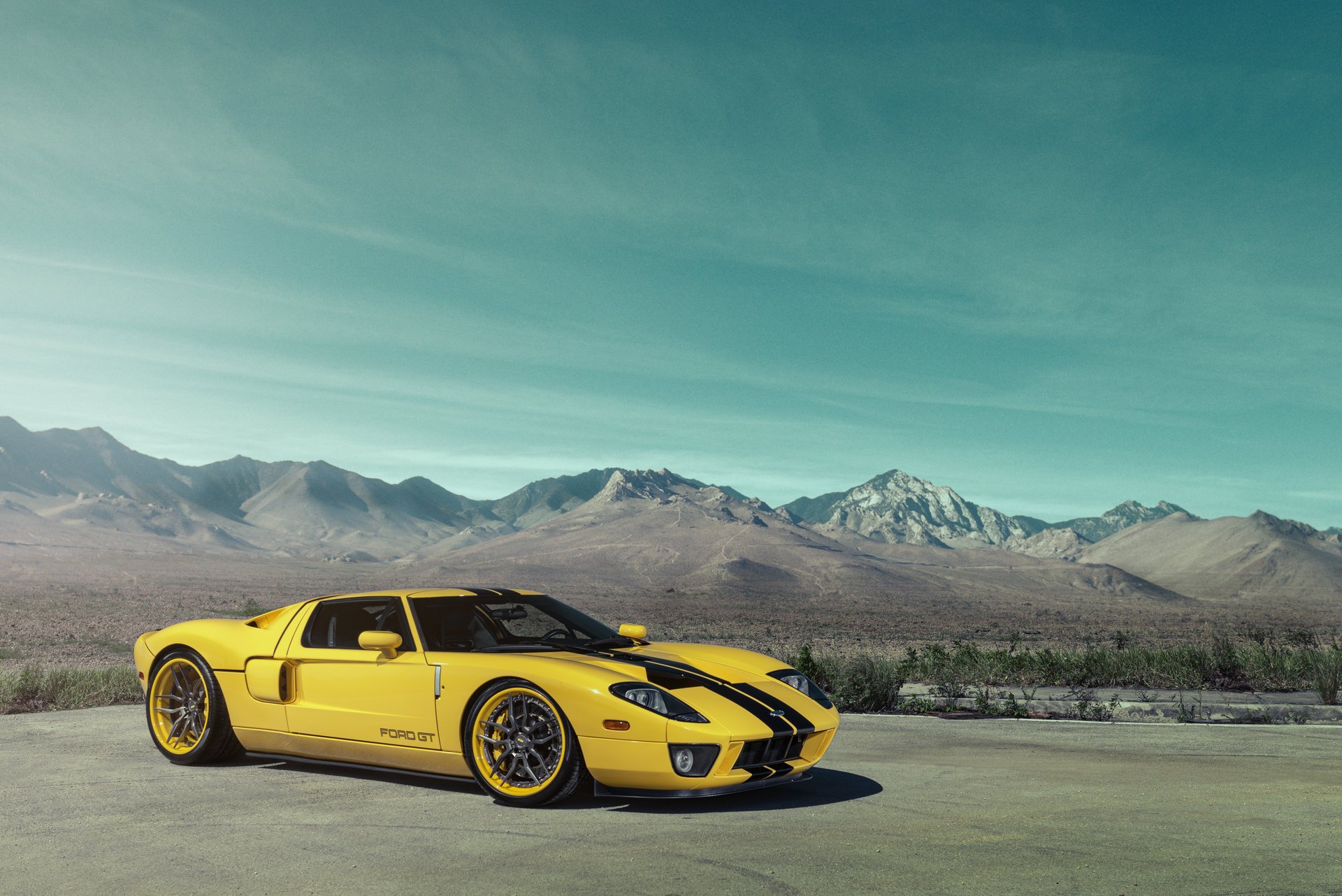 ford gt amarillo superdeportivo william stern