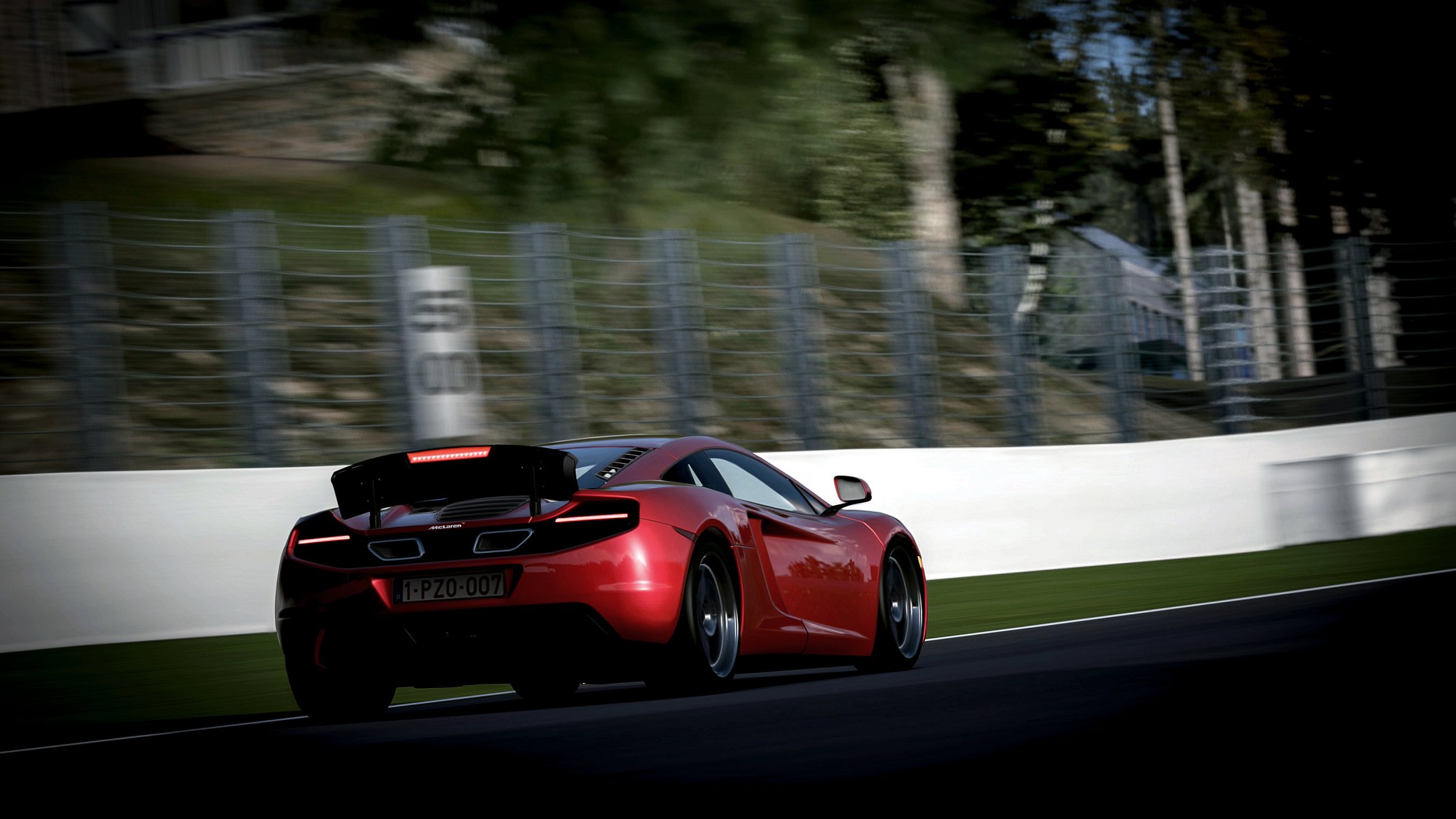 mclaren speed blur