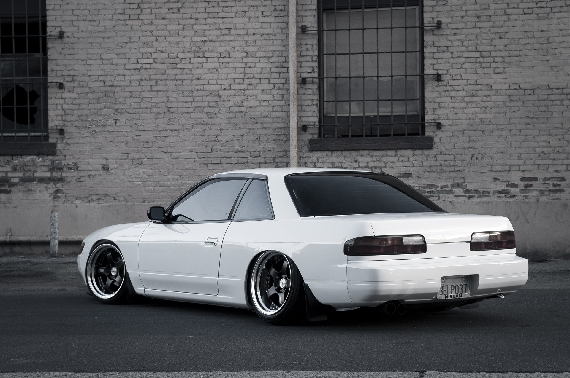 nissan silvia s13 posizione bianco