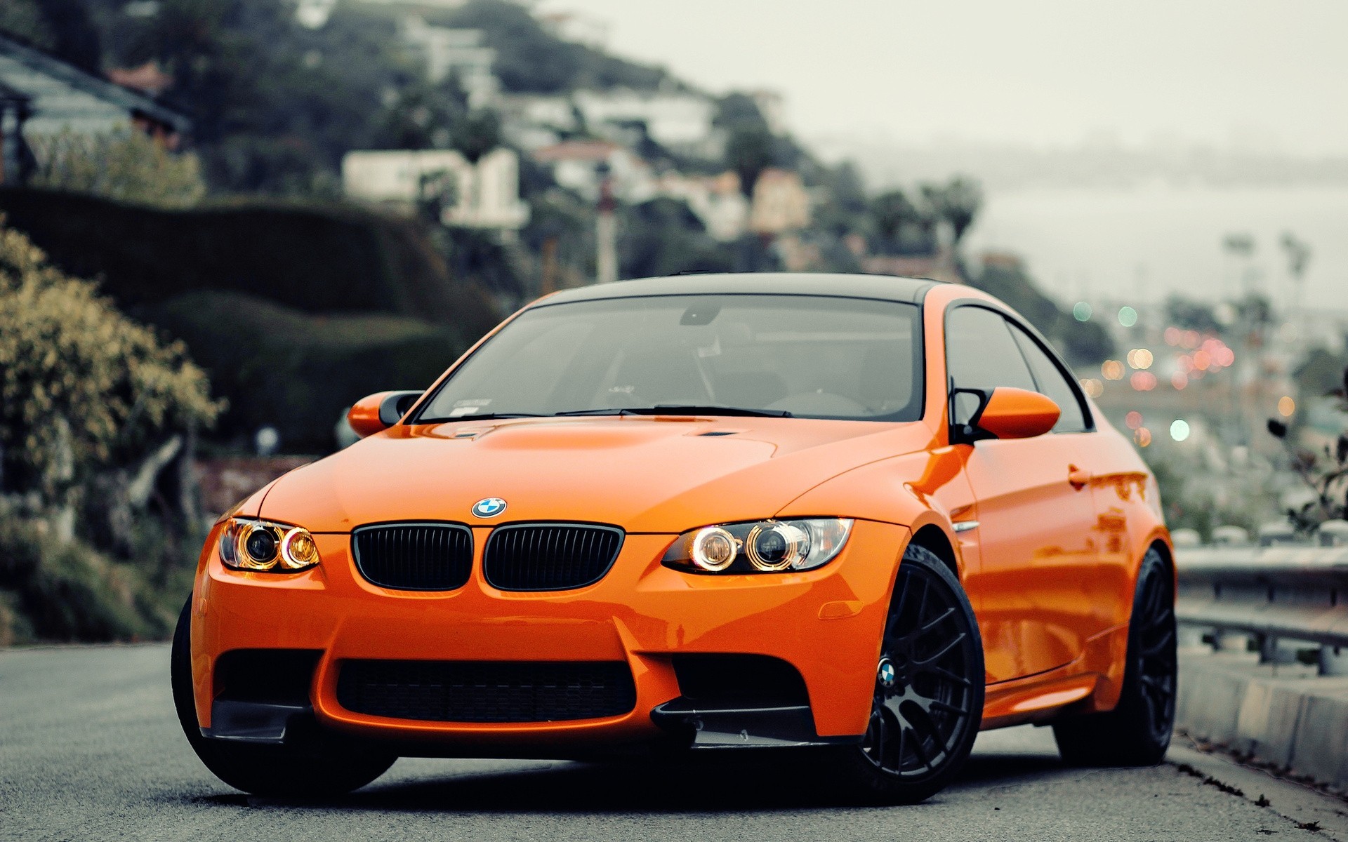 orange m3 bmw