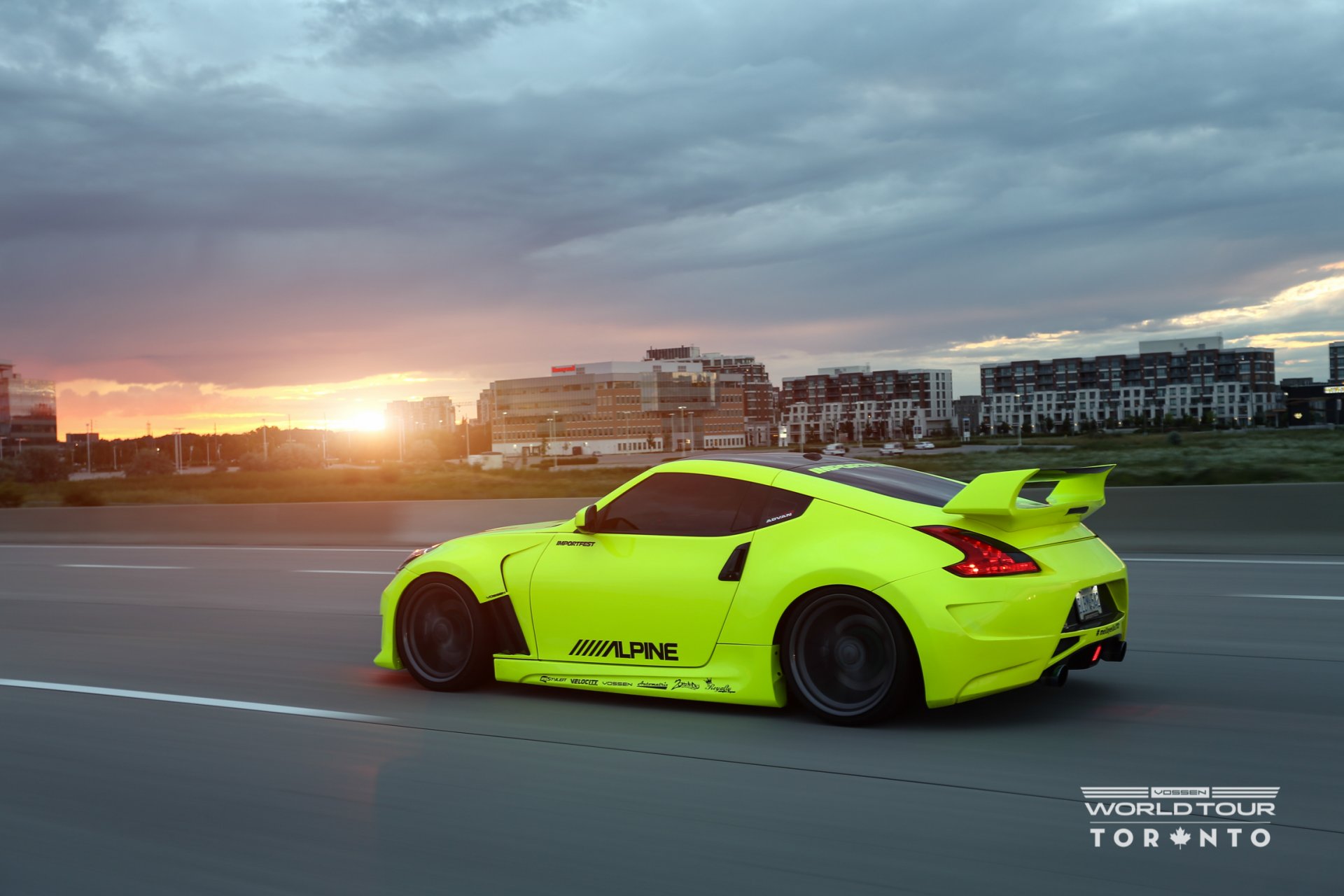 nissan 370z tramonto messa a punto