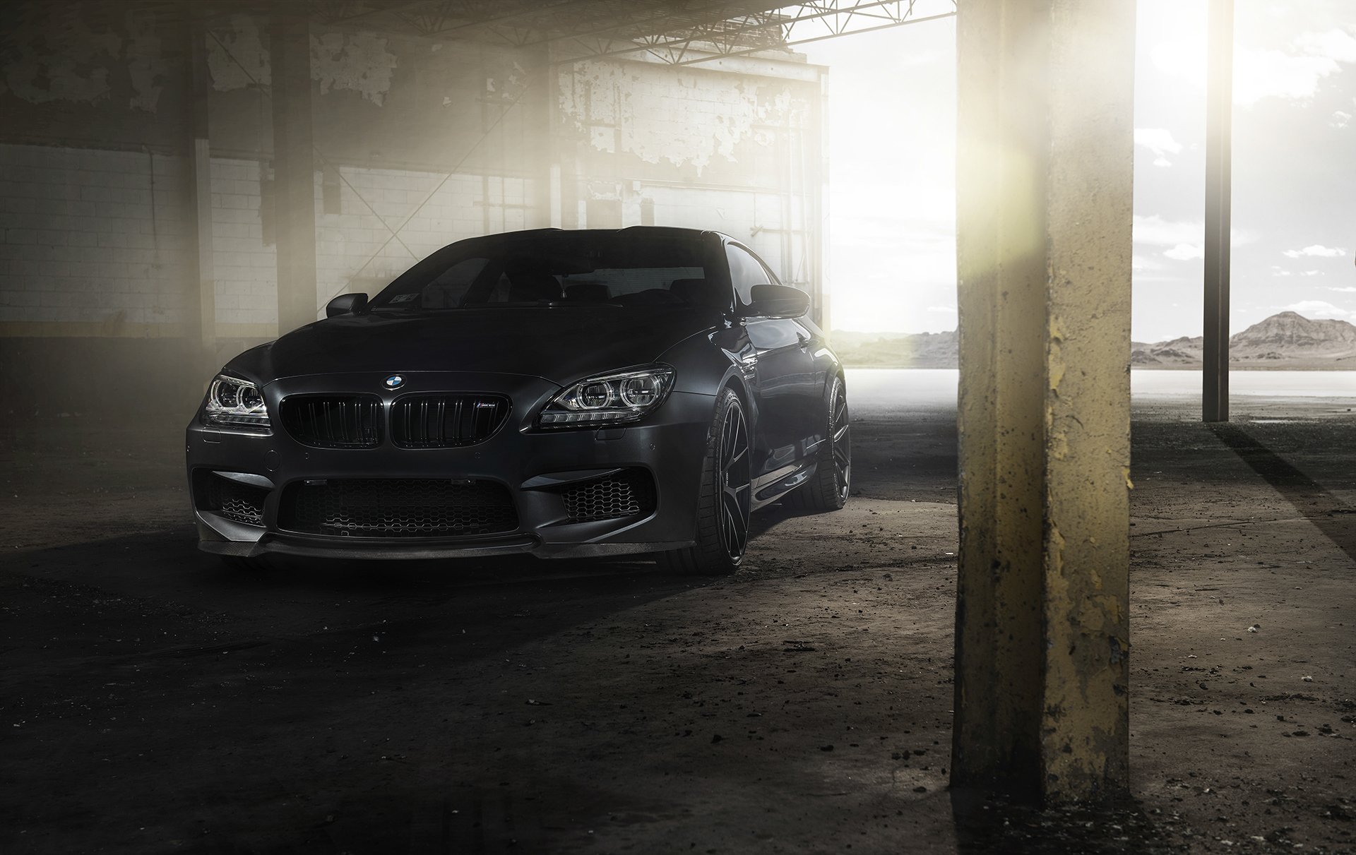 bmw m6 coupe black tuning bmw m6 front