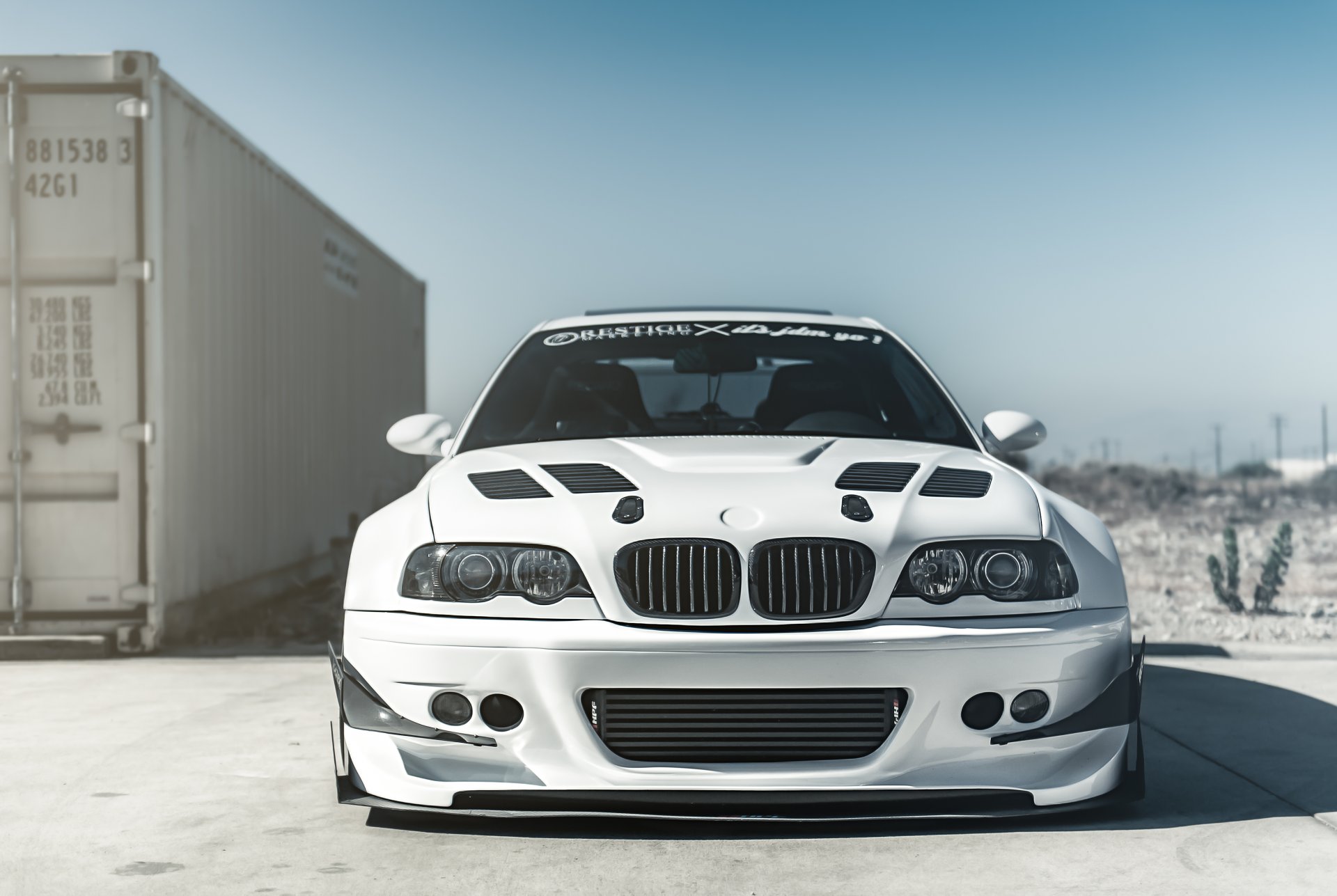 bmw m3 e46 blanco delantero bmw tuning