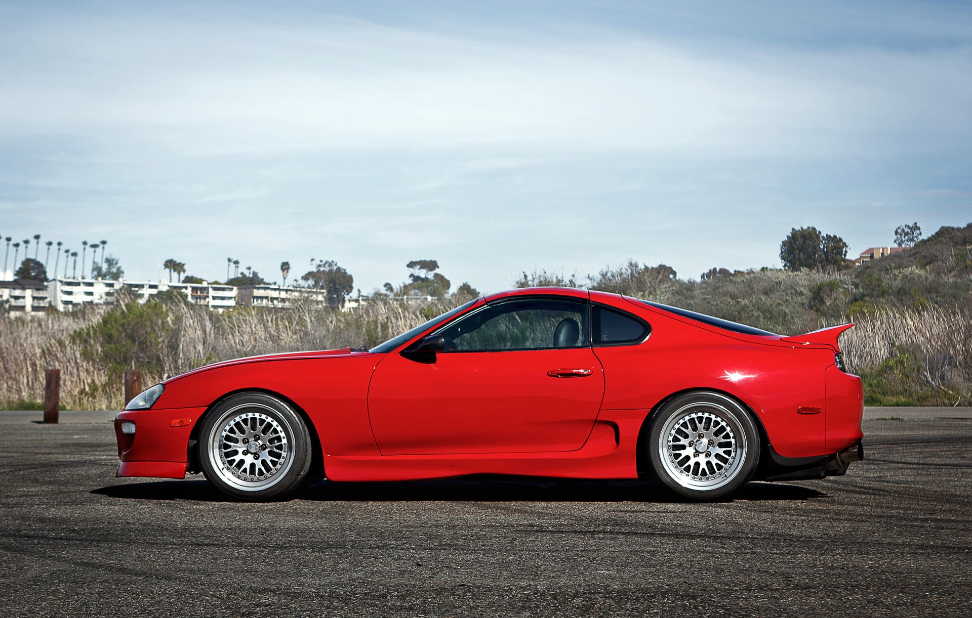 toyota sopra rosso jdm posteriore toyota supra