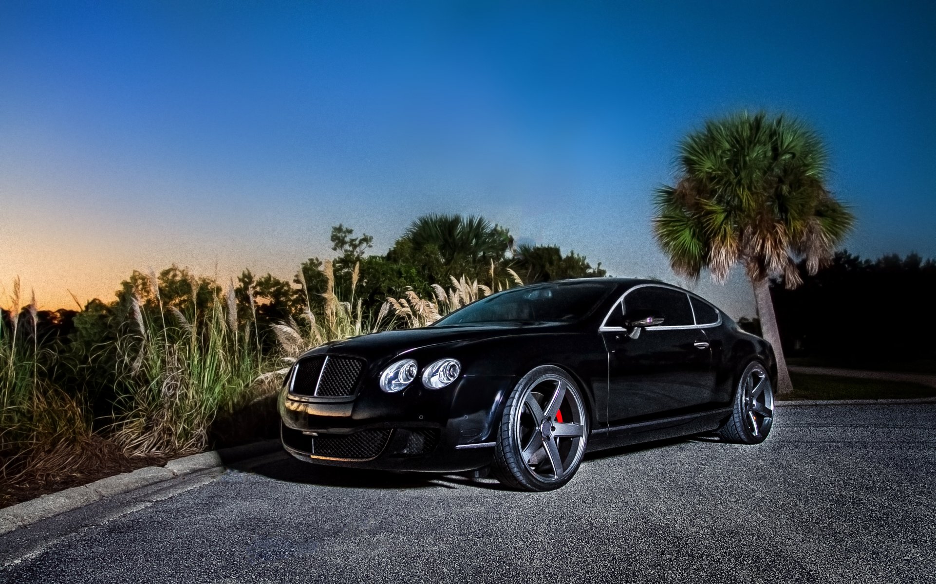 bentley continental gt czarny przód bentley continental coupe