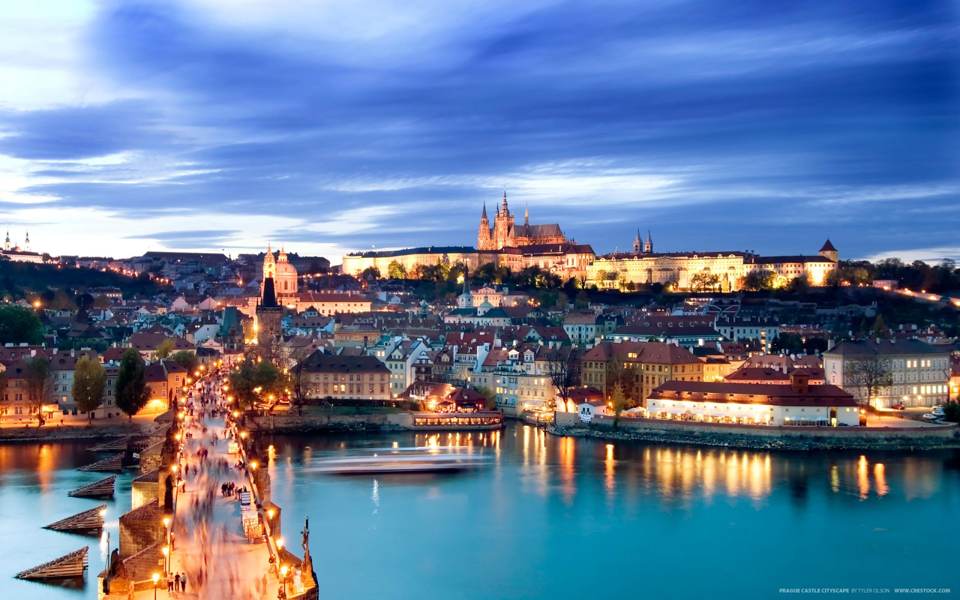 praga puente de carlos hradčany