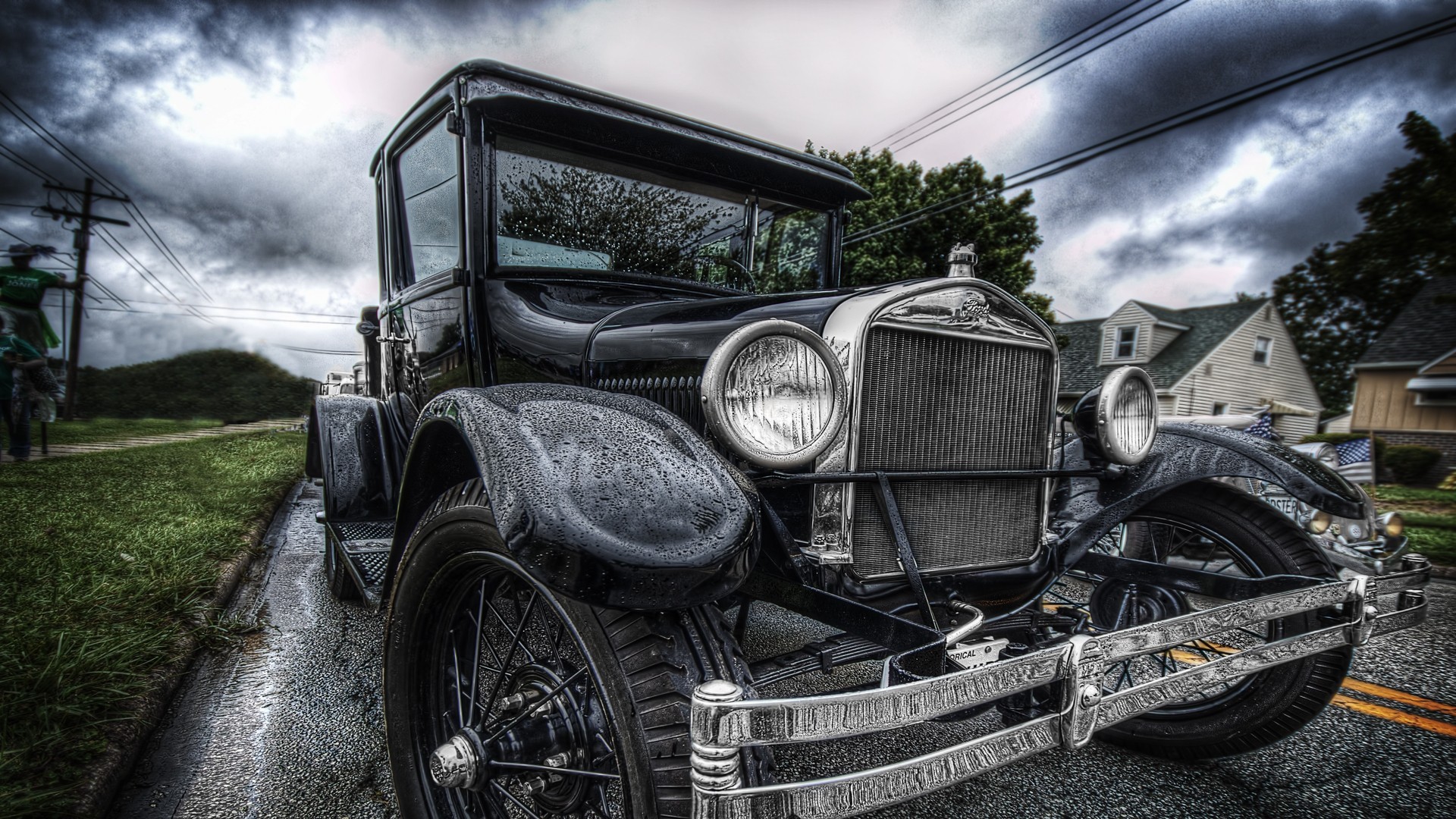 calle coche lluvia buggy