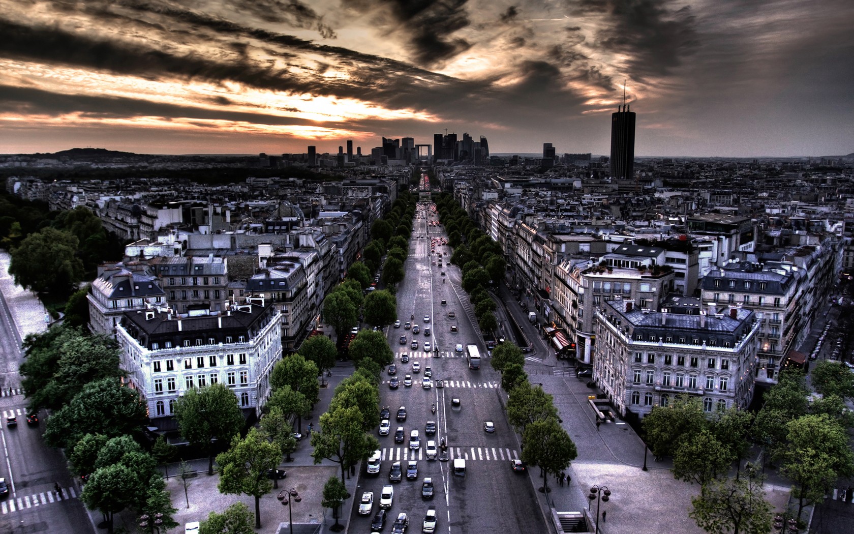 parís parís camino nube