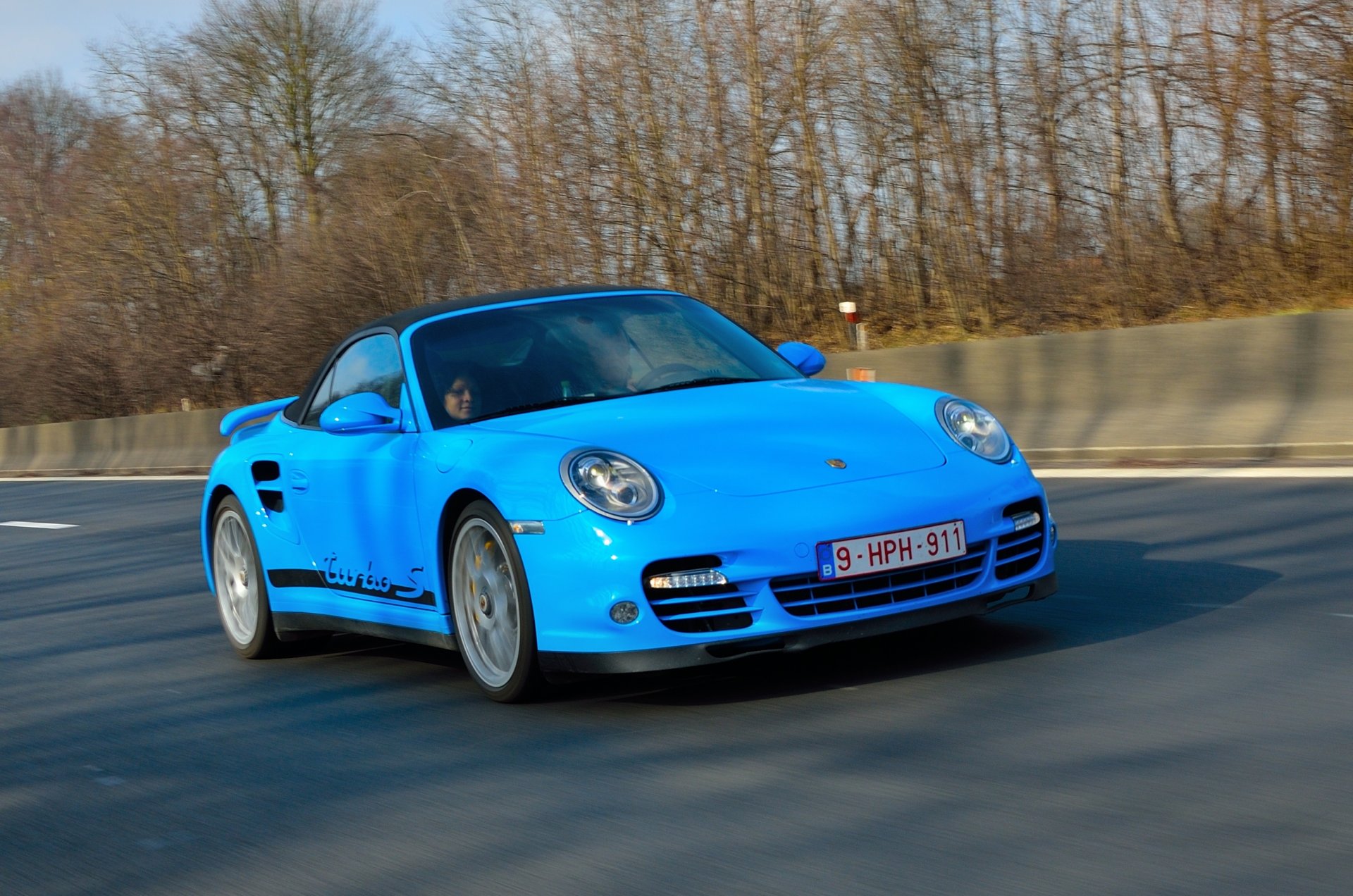 straße porsche 911 turbo s turbo-sportwagen sportlich pkw auto