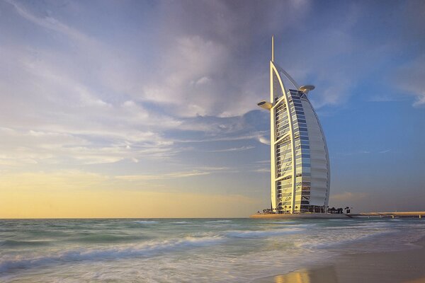 Strand am Meer in Arabia