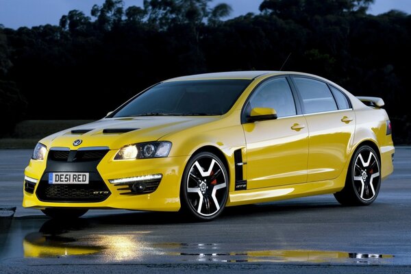 The yellow car of 2013 is a car for the confident