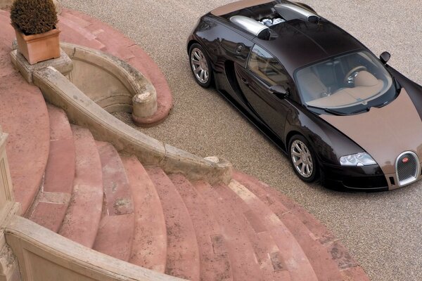 Bugatti noir couleur de voiture