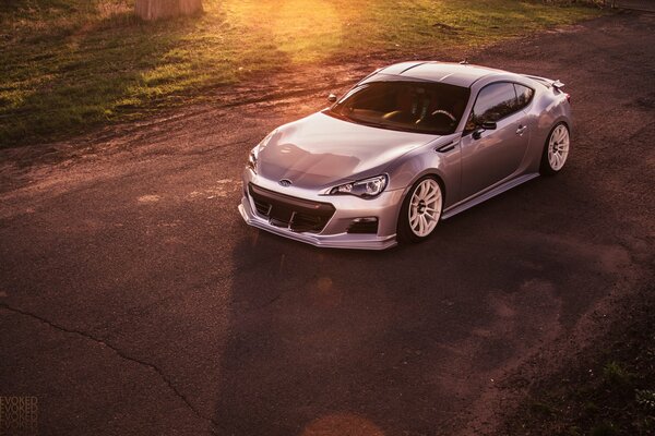 Subaru sport en plein air