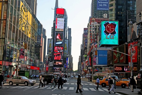 Le début d une journée trépidante dans une grande ville