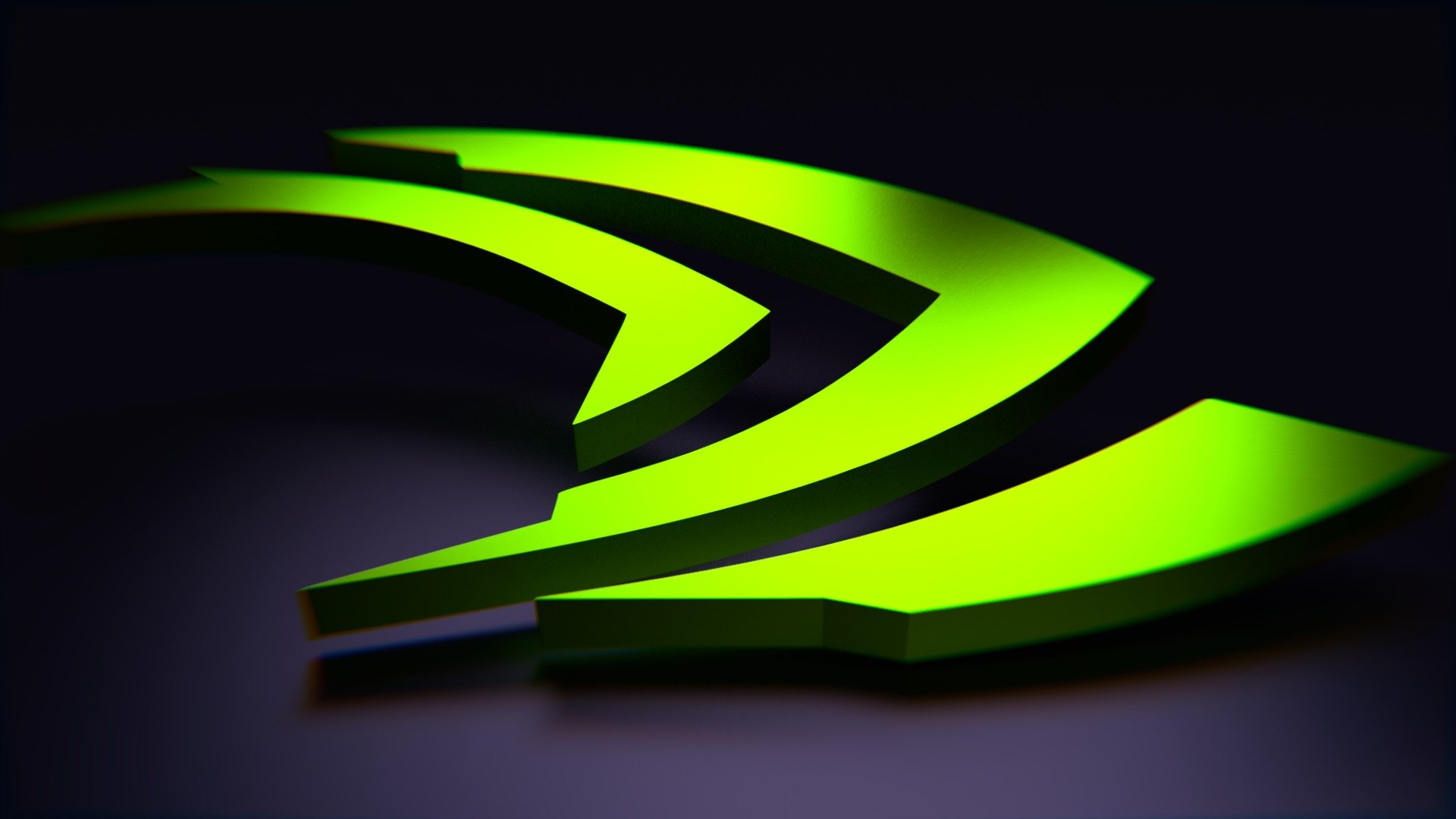 логотип зеленый nvidia