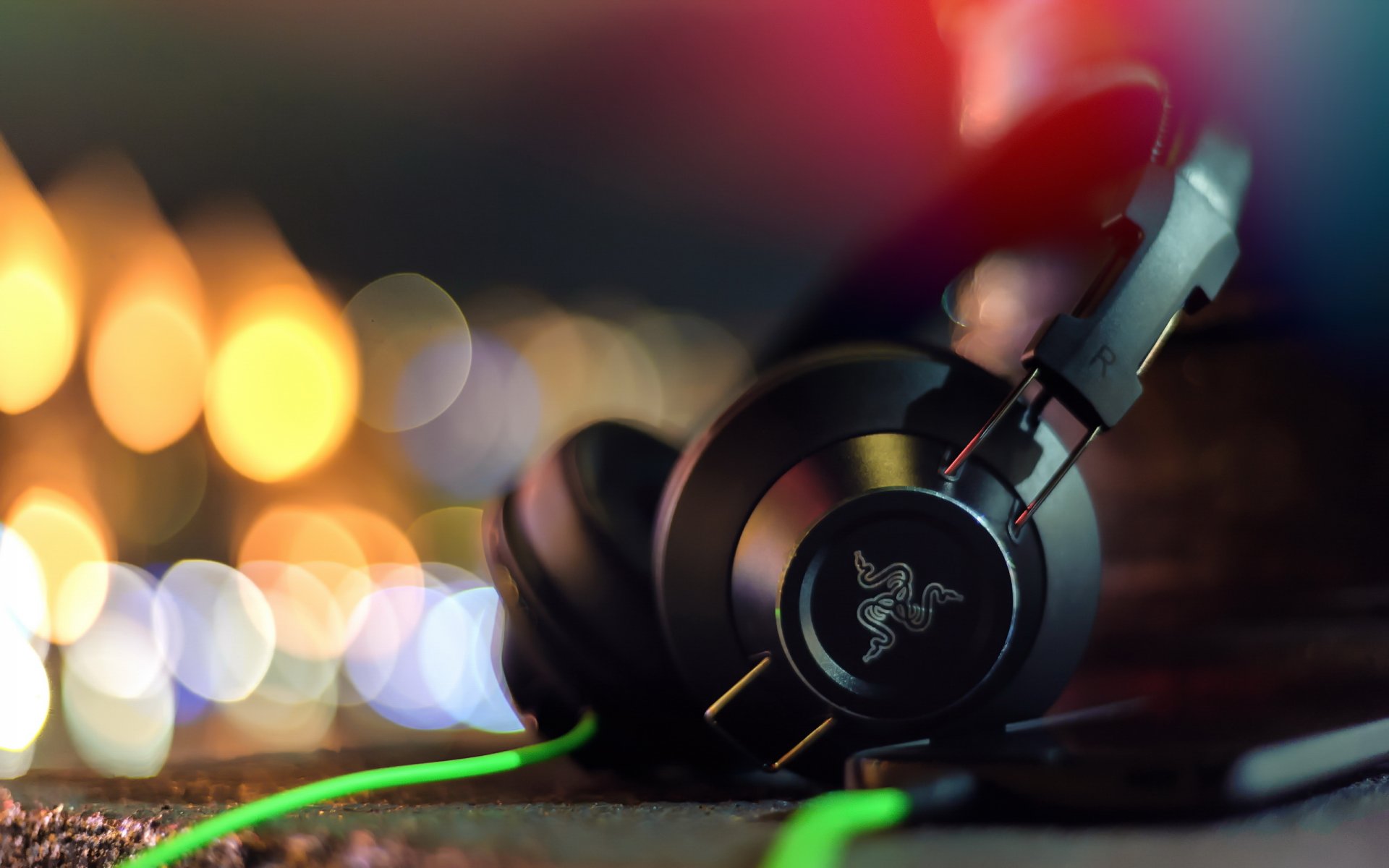 razer adaro słuchawki stereo makro słuchawki hi-tech