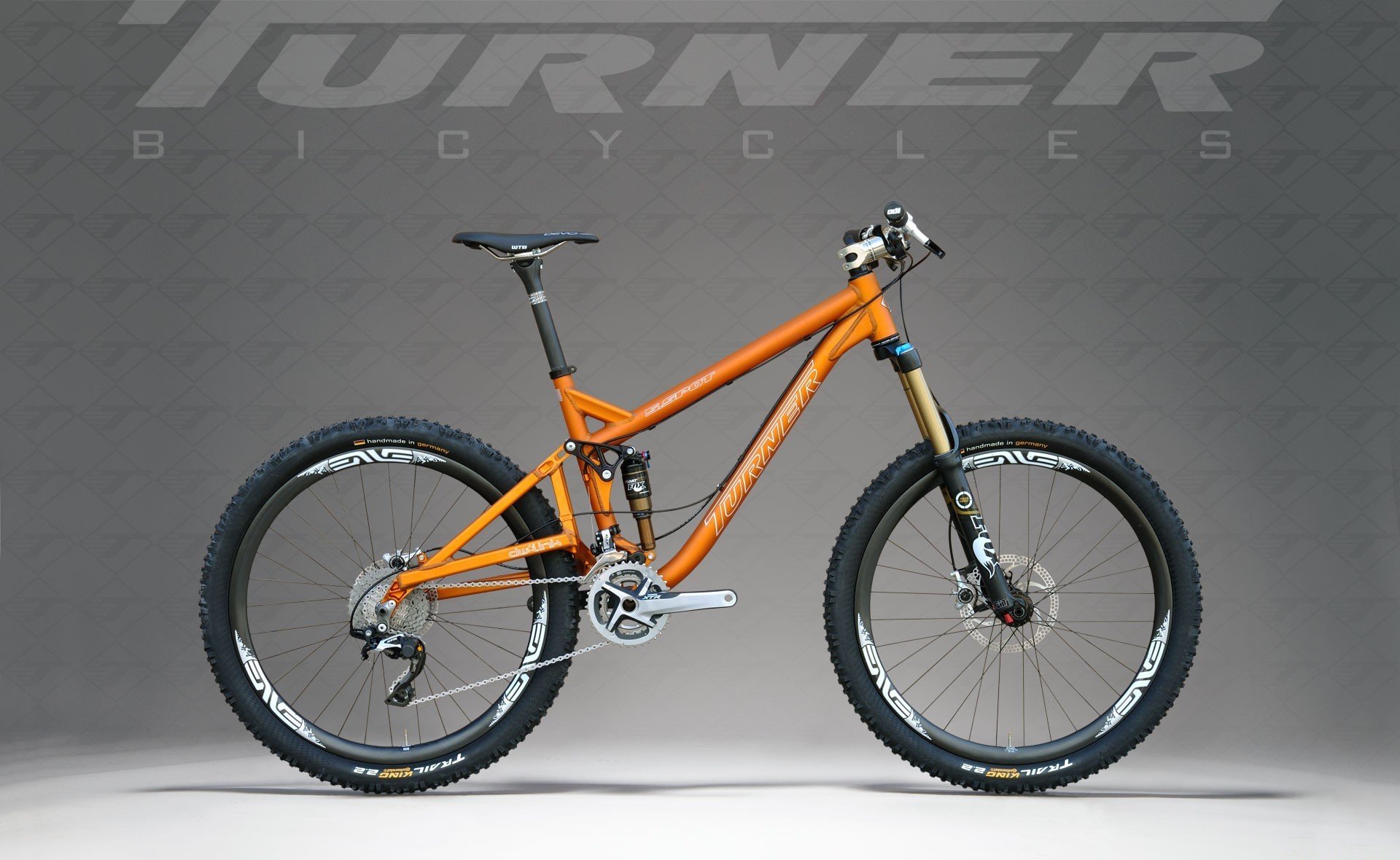 fahrrad design orange