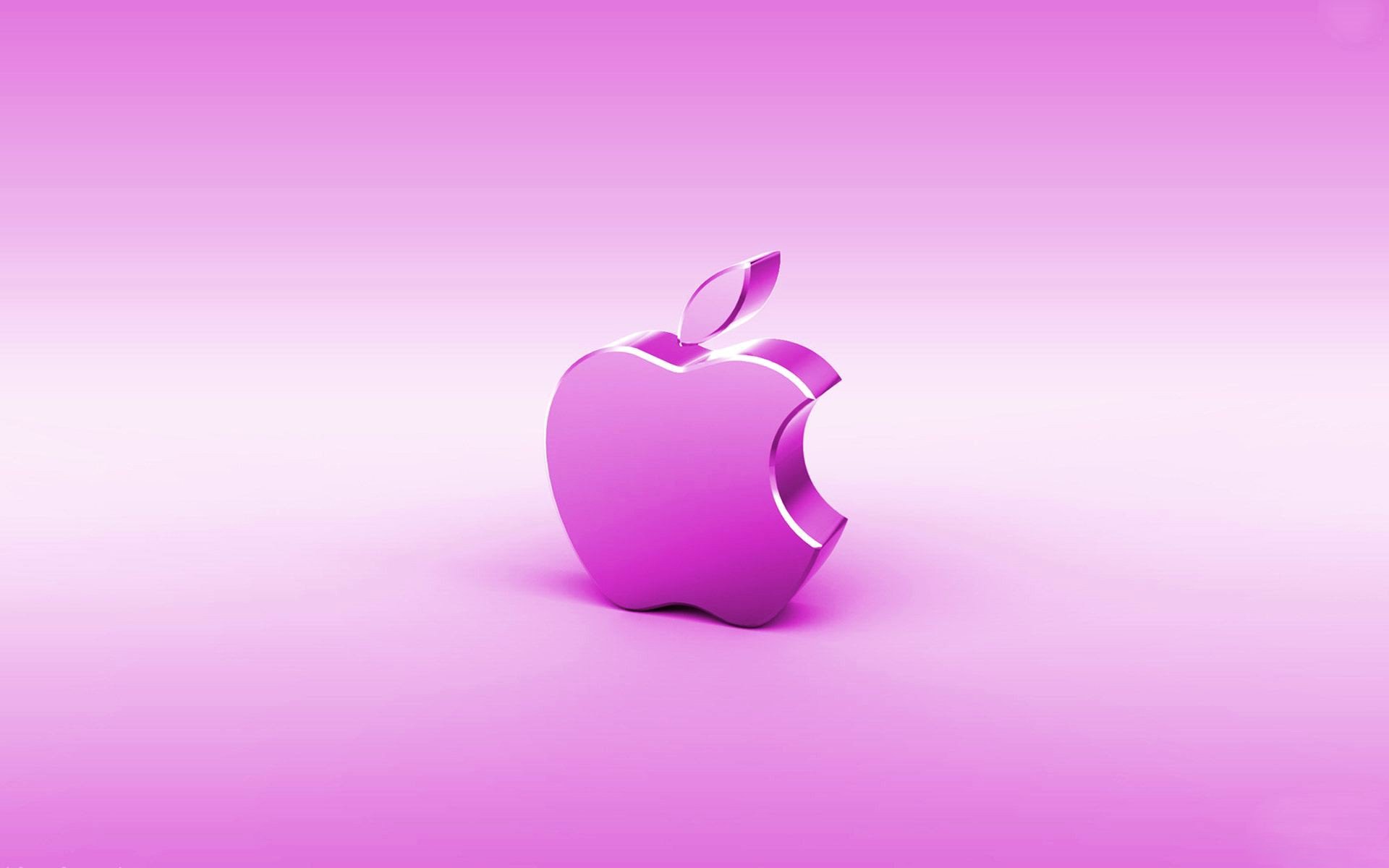 apple mac computer gadgets emblem rendering