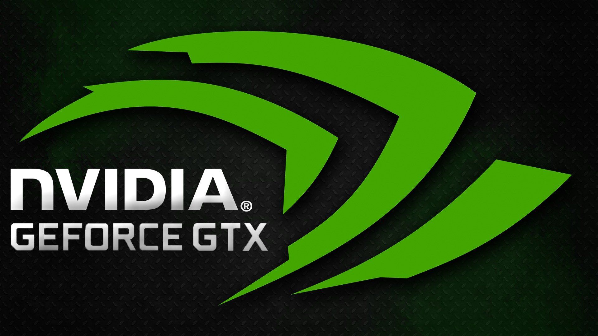 nvidia gtx логотип зеленый