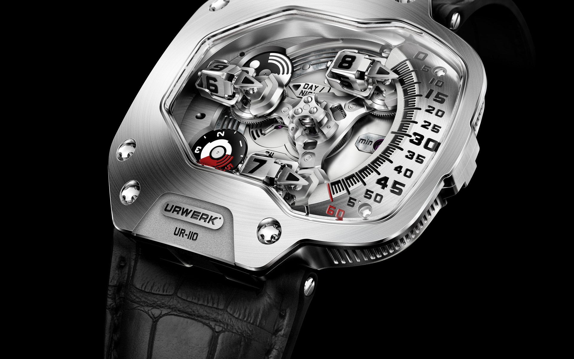 urwerk ур 110 дизайн часы