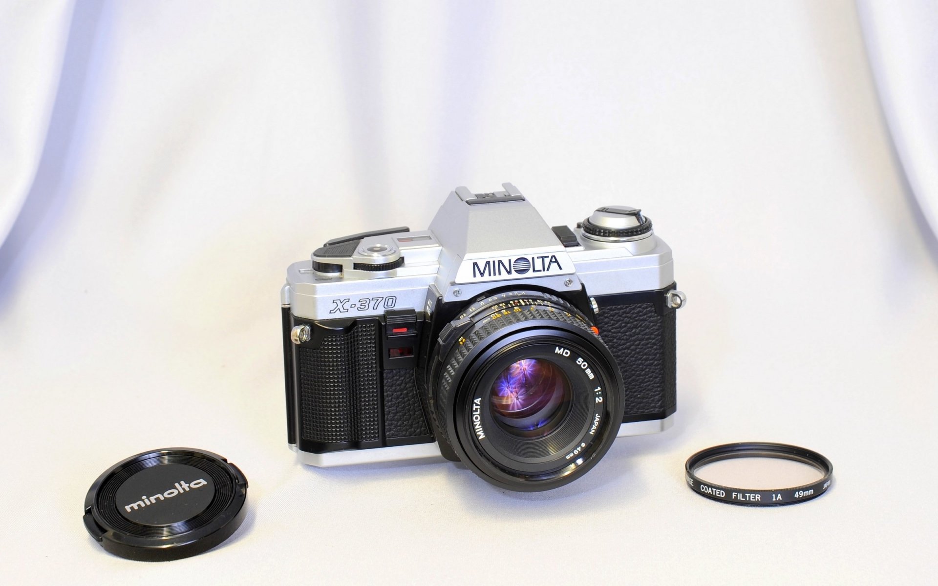 minolta x-370 cámara fondo