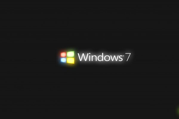 Startbildschirm von Microsoft windows sieben