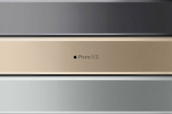 iPhone 5 s. Drei Farben Telefon