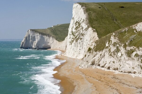 The coast at the white rocks