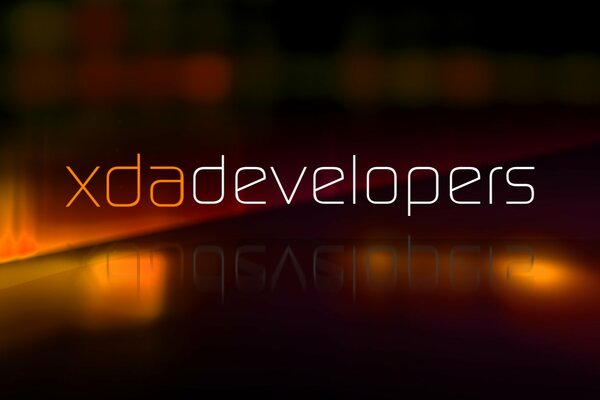 Заставка xda developers на вашем экране