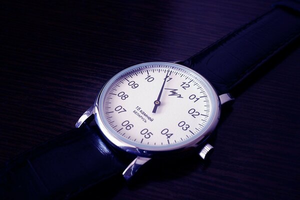 Soviet unpretentious watches with vintage print