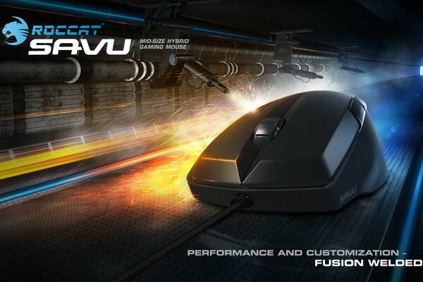 Cornice energica, mouse da gioco