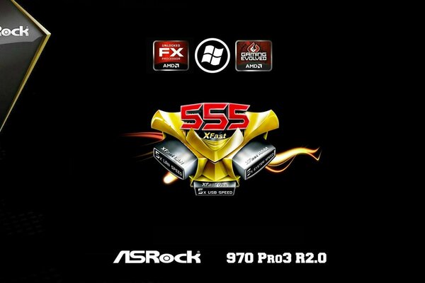 Реклама продукции фирмы ASRock