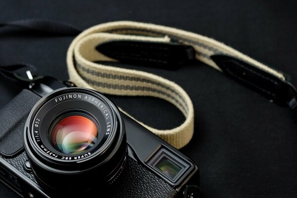 Fotocamera fujifilm x-pro1 con macro