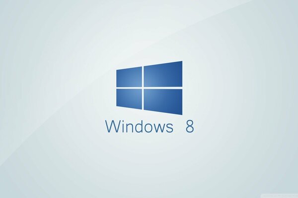 Logo di Windows 8 sulla finestra di lavoro