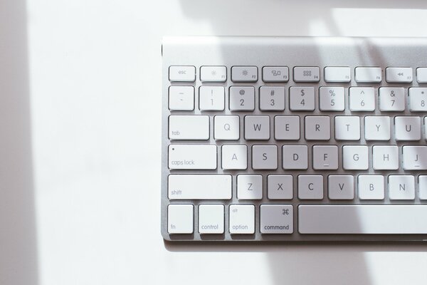 El teclado de apple es el mejor de su tipo