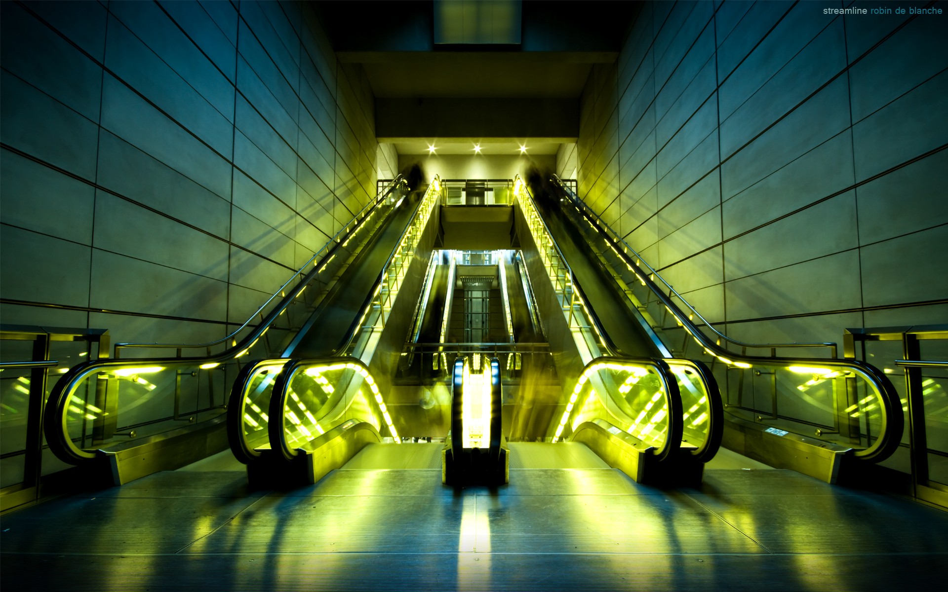 escalator rationaliser ladyrapid lumière