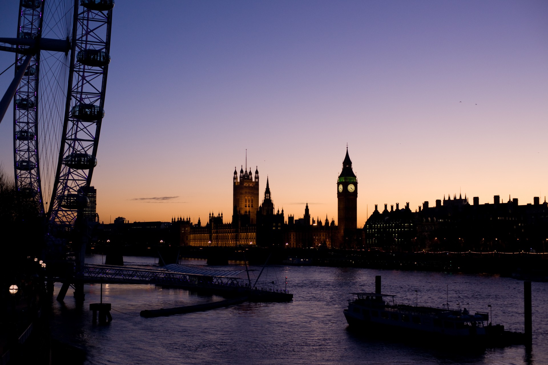 londres grande ben río barco rueda noria