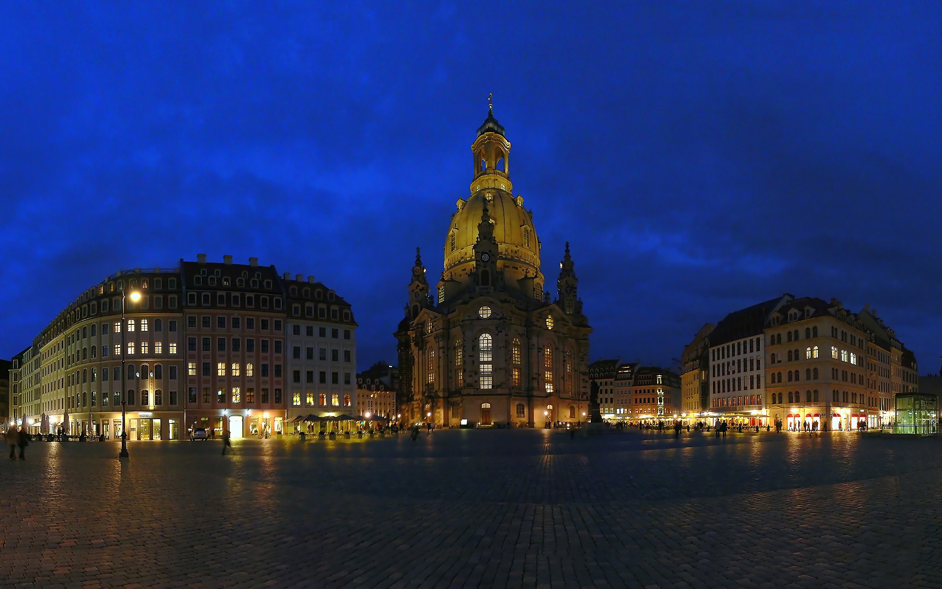 dresden deutschland nacht