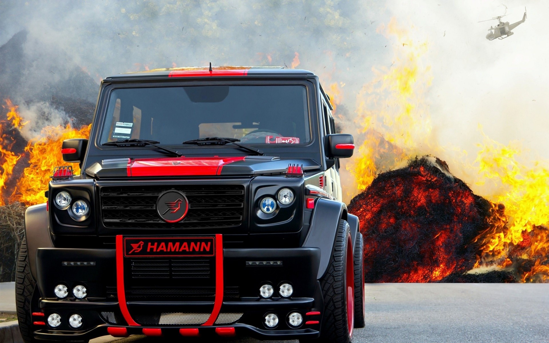 tuning mercedes g55 amg hamann reparatur