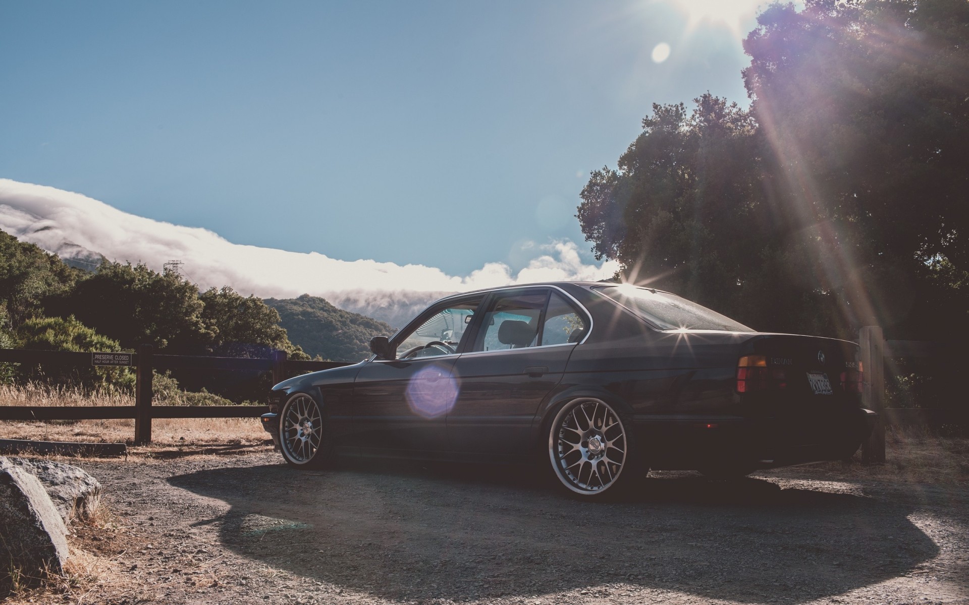 classico bmw cerchi bbs 535i nero e34 mountain beha