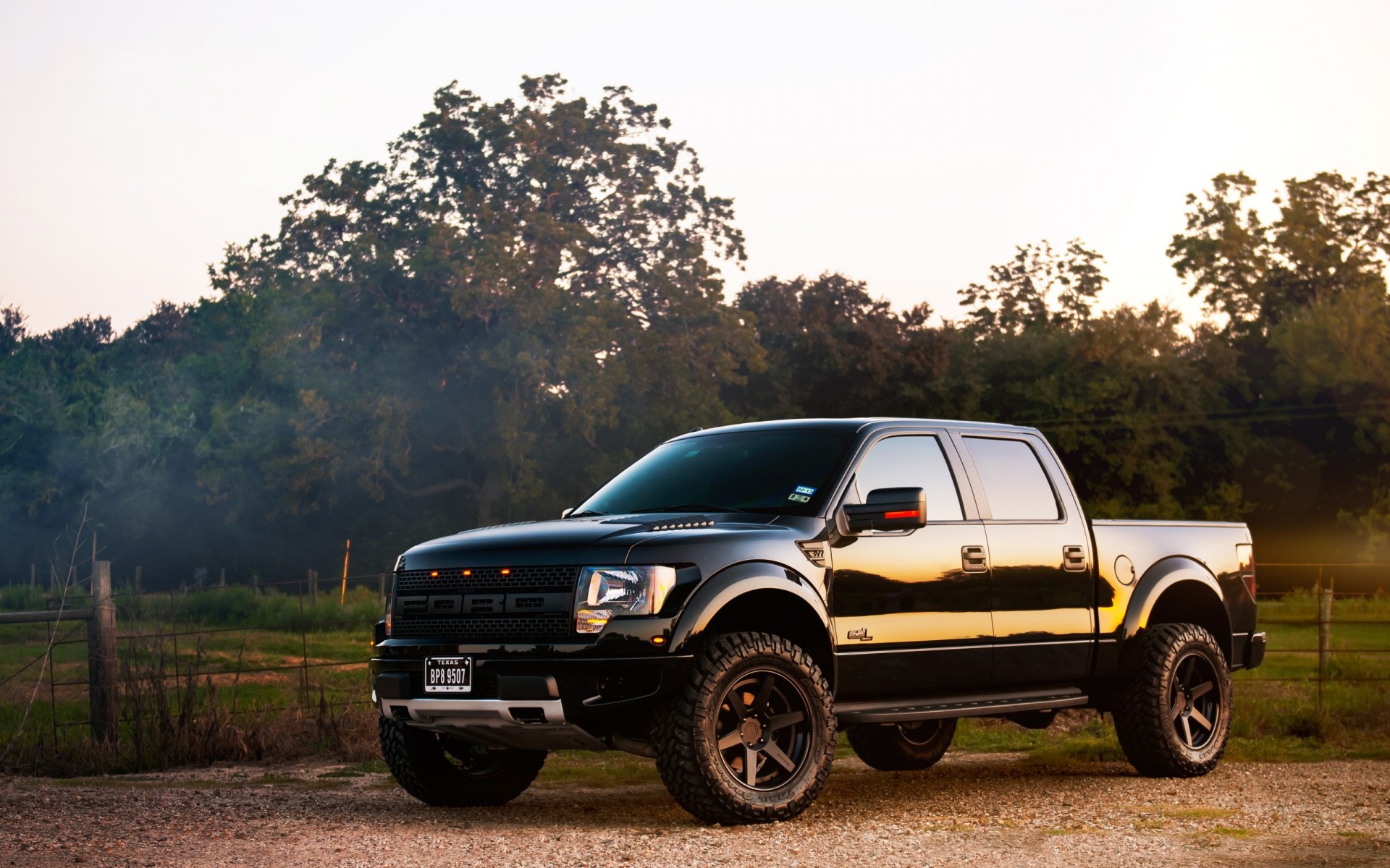 raptor ford svt off-road raptor black pickup truck f-150 frontline