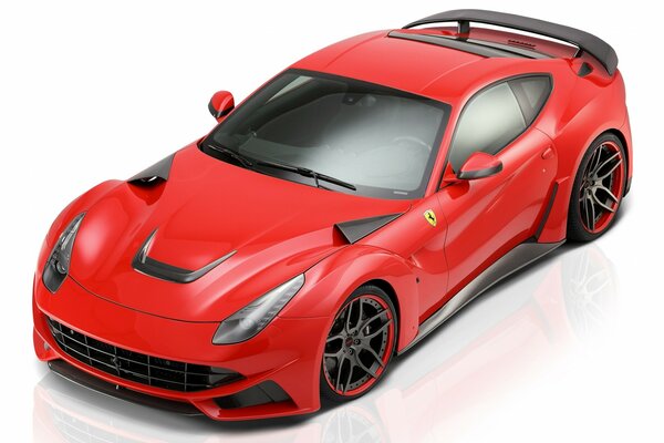 Belle ferrari F12 berlinetta rouge