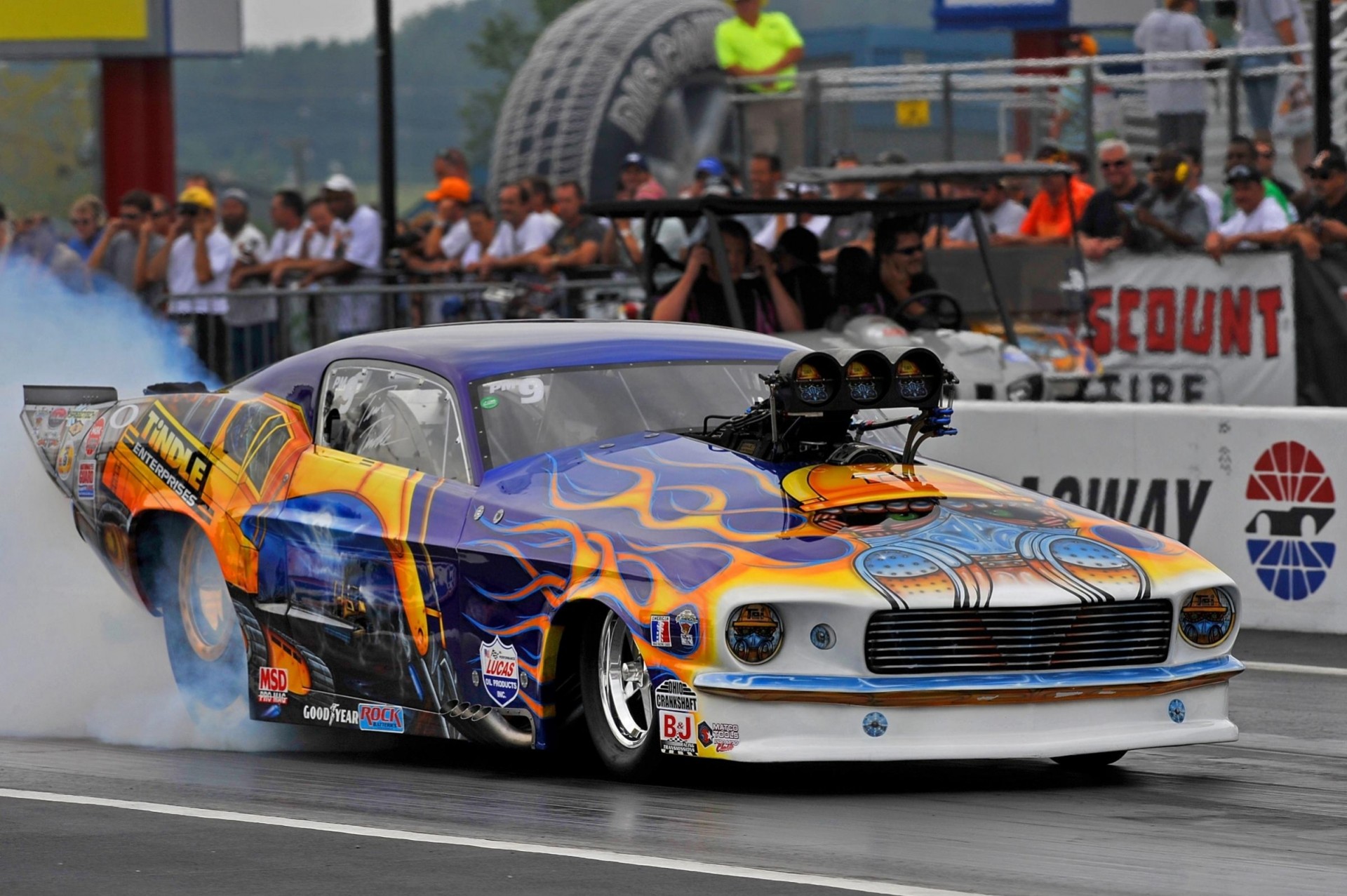 drag racing fumo classico