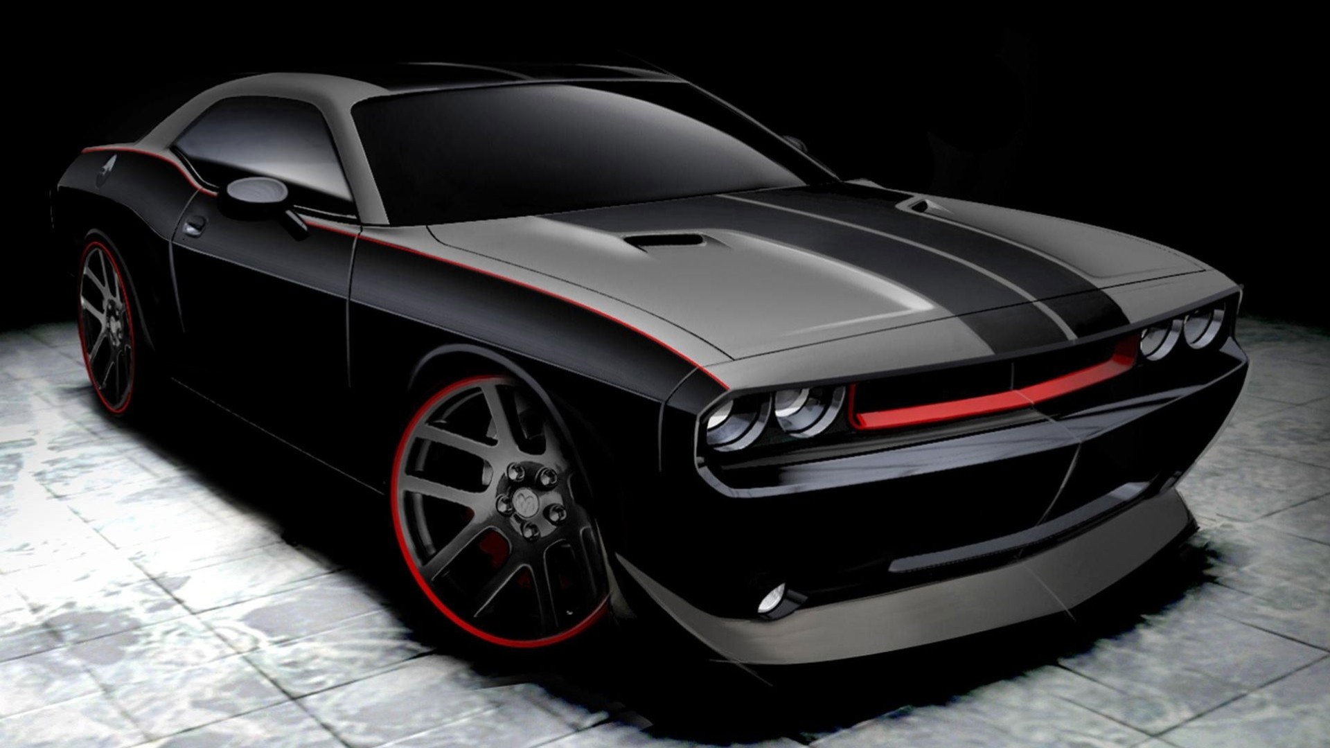 ports coupe dodge black